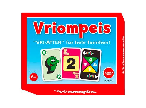 Vriompeis Kortspill Vri åtter for hele familien